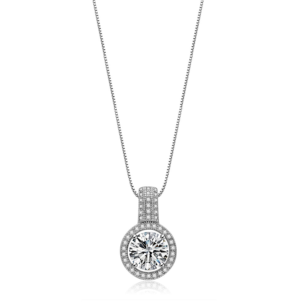 Sparkle Me Round Necklace